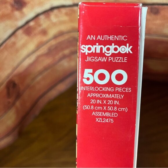 Vintage Springbok "Mickey's Christmas Memories" 500 Piece Puzzle - Picture 5 of 5